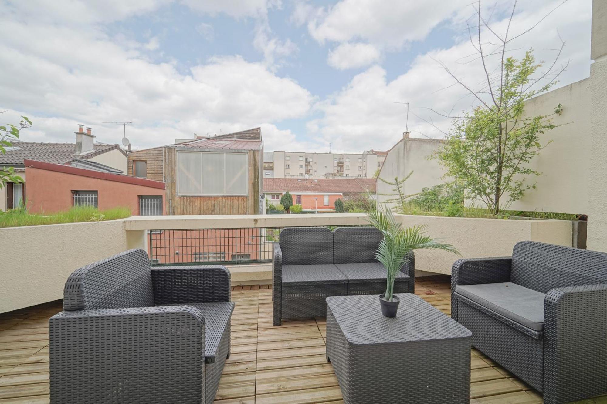 Complete 1Br With Balcony Only 5 Min. On Foot To Metro By Doorman Apartamento Saint-Ouen  Exterior foto