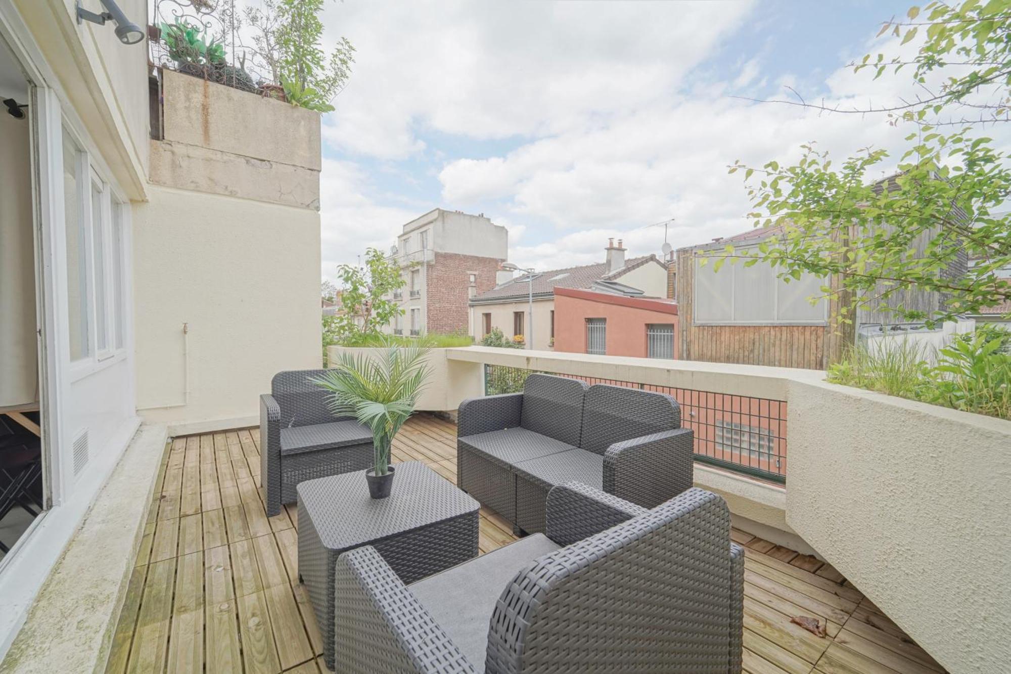 Complete 1Br With Balcony Only 5 Min. On Foot To Metro By Doorman Apartamento Saint-Ouen  Exterior foto